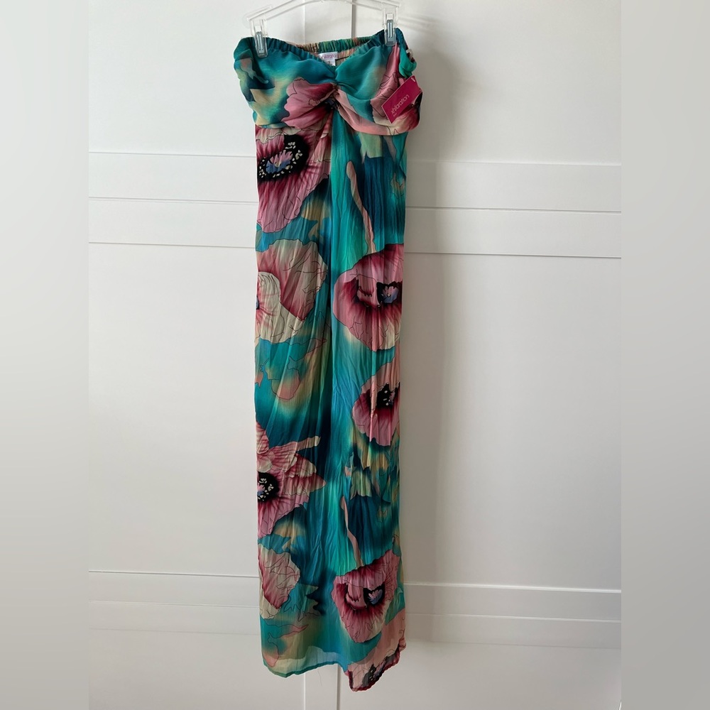 Xhilaration Small Strapless Maxi Dress